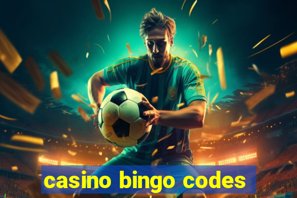 casino bingo codes