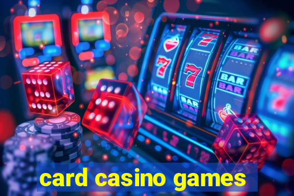 card casino games