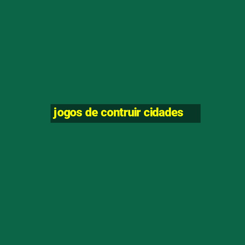 jogos de contruir cidades