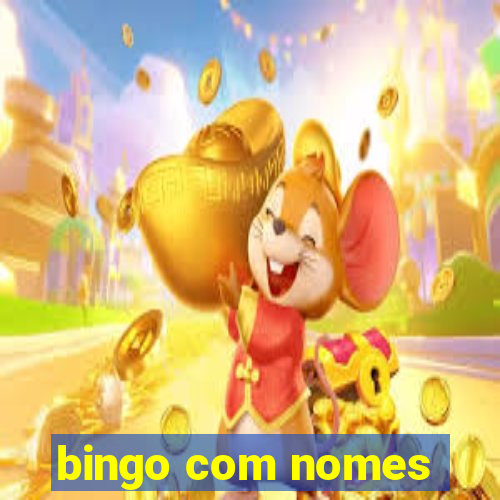 bingo com nomes