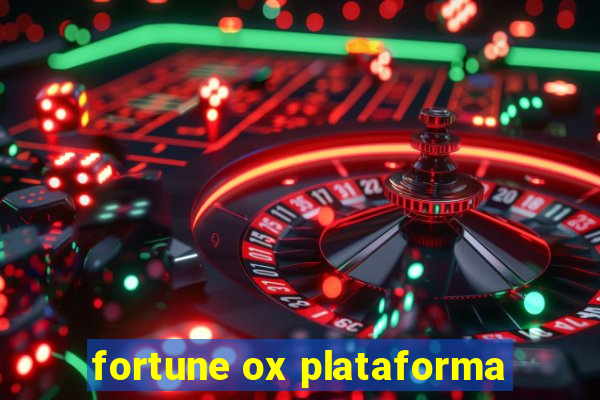 fortune ox plataforma