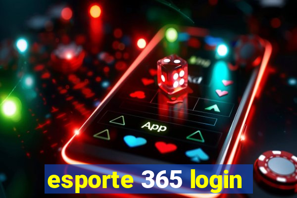 esporte 365 login