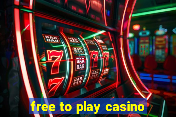 free to play casino