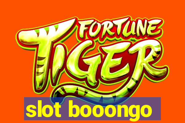 slot booongo