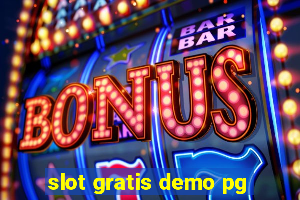 slot gratis demo pg