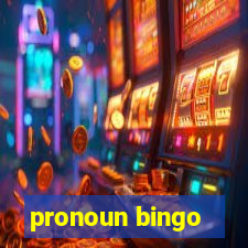 pronoun bingo