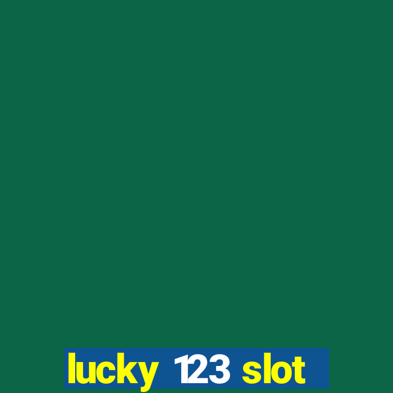 lucky 123 slot