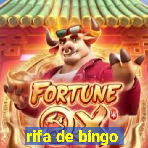 rifa de bingo