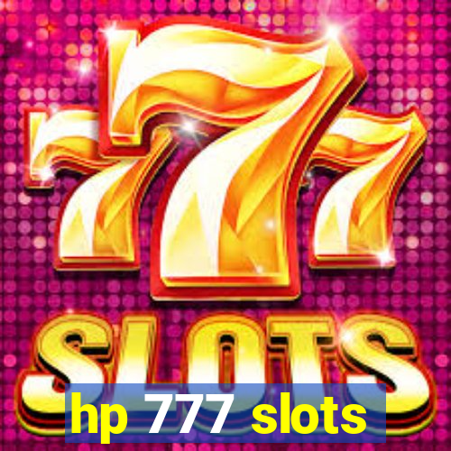 hp 777 slots