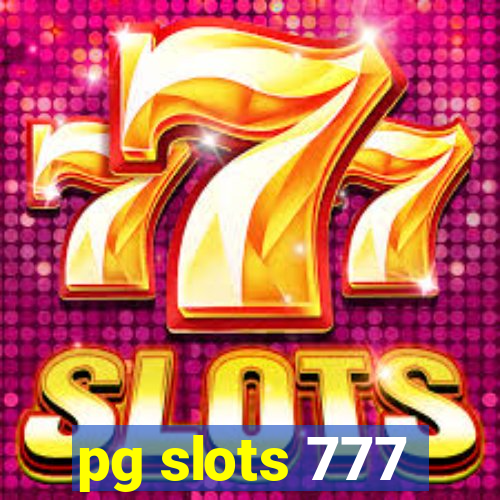 pg slots 777