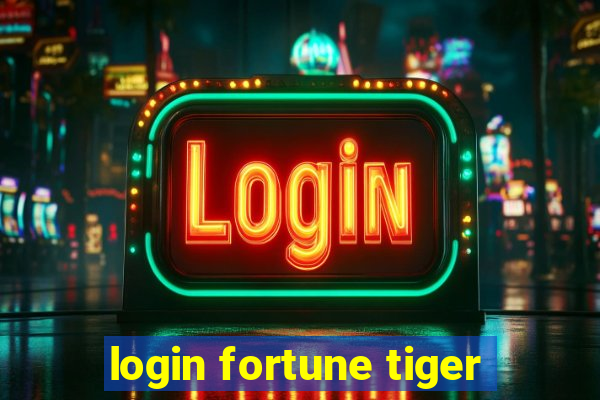 login fortune tiger