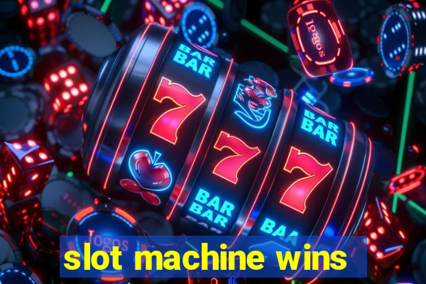 slot machine wins