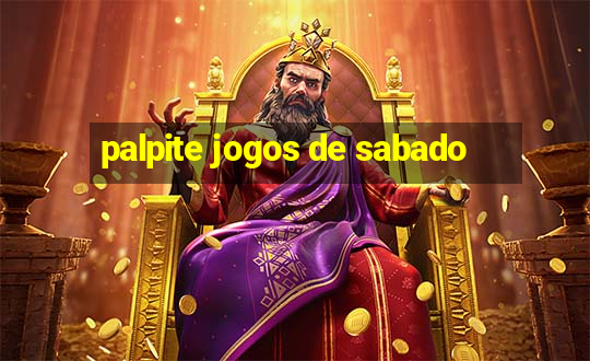 palpite jogos de sabado