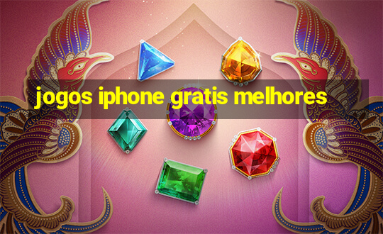 jogos iphone gratis melhores