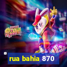 rua bahia 870