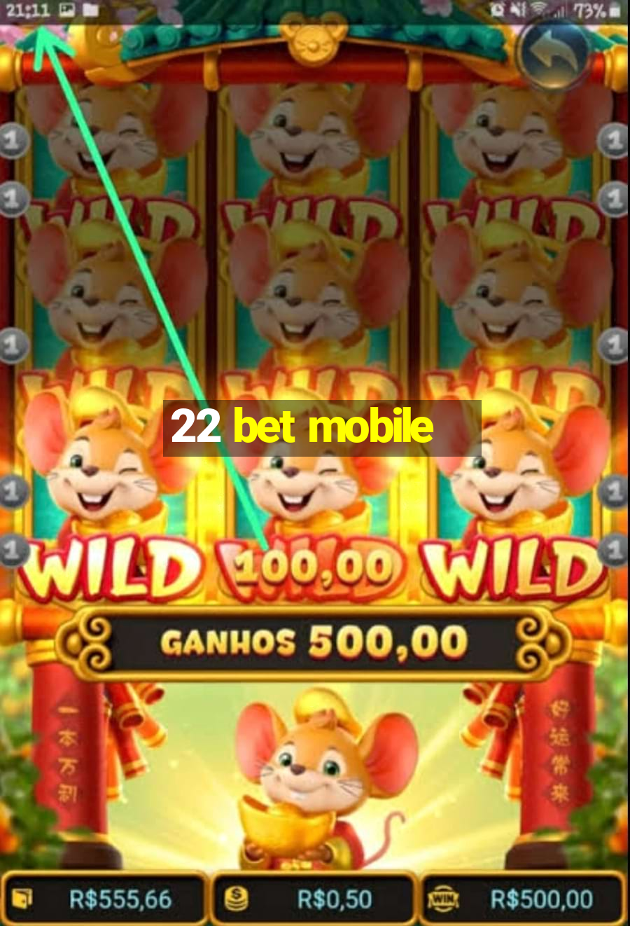 22 bet mobile