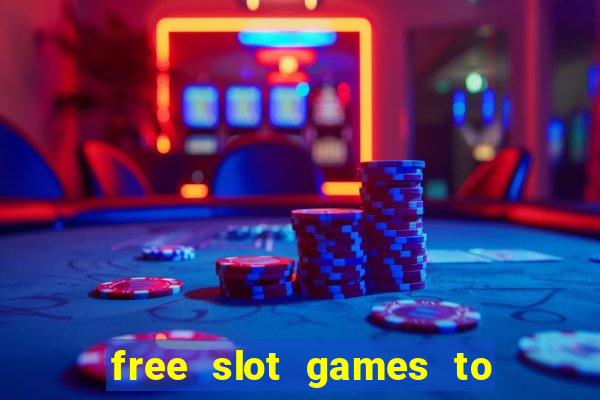 free slot games to play offline