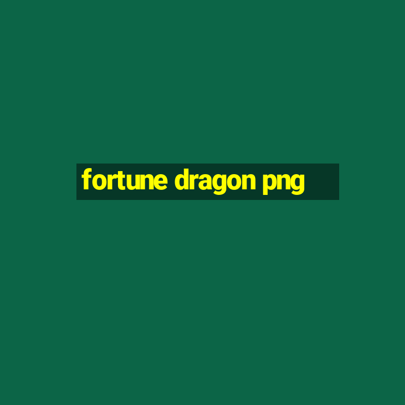 fortune dragon png