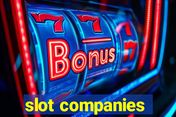 slot companies