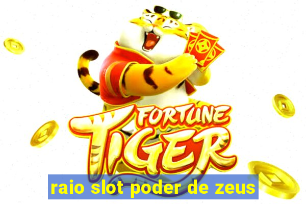 raio slot poder de zeus