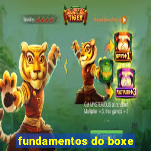 fundamentos do boxe