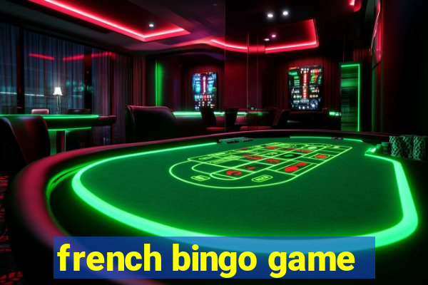 french bingo game