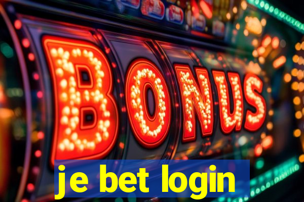 je bet login