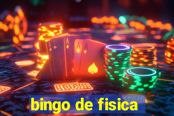 bingo de fisica