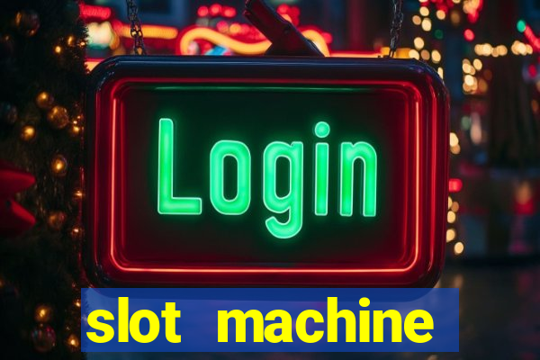 slot machine computer software