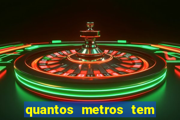 quantos metros tem a torre do beto carrero