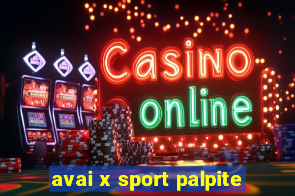 avai x sport palpite