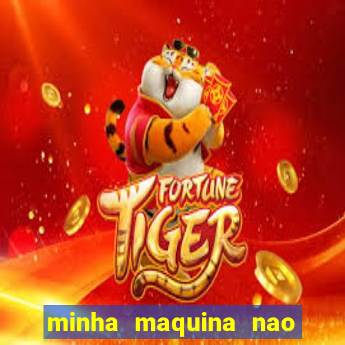 minha maquina nao quer jogar água fora