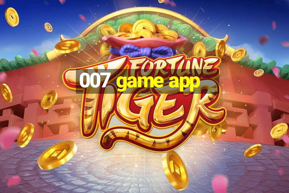 007 game app