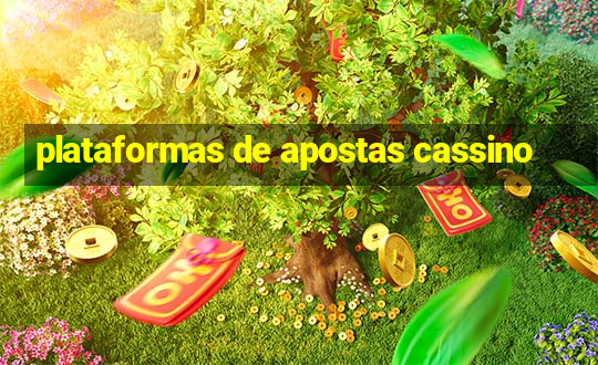 plataformas de apostas cassino