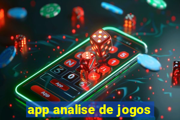 app analise de jogos