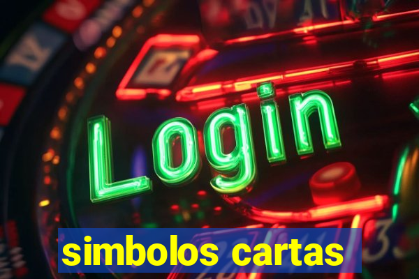 simbolos cartas