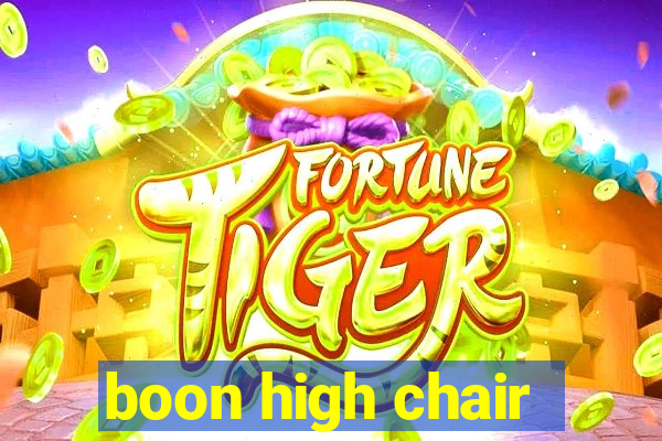 boon high chair