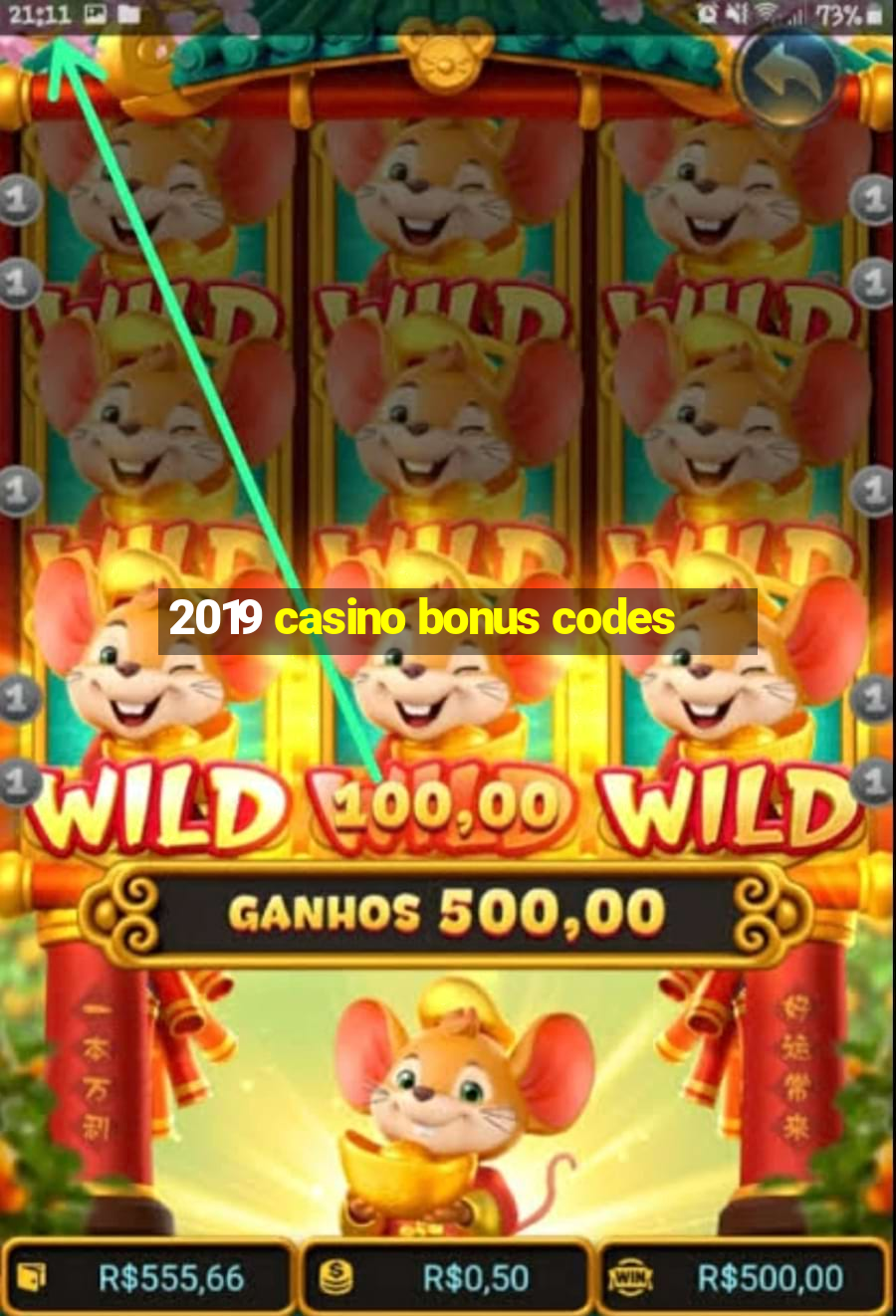 2019 casino bonus codes