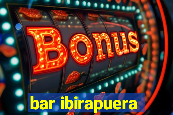 bar ibirapuera