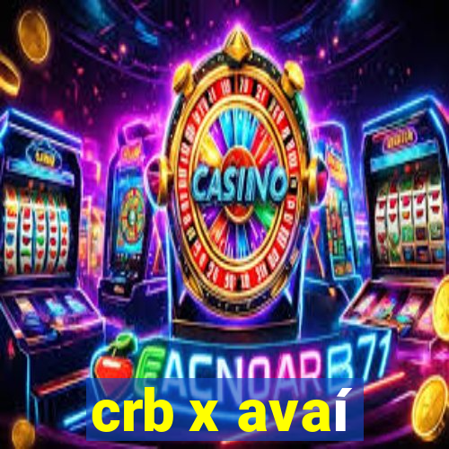 crb x avaí