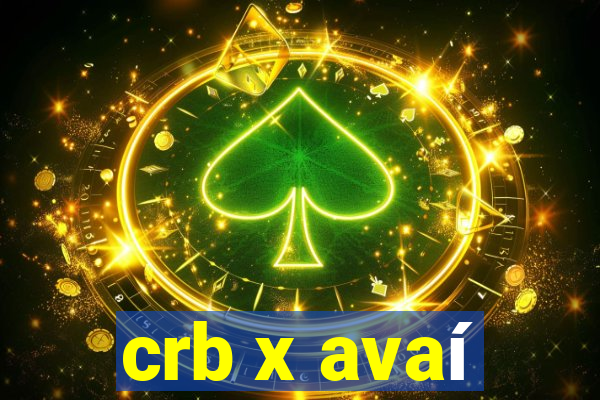 crb x avaí