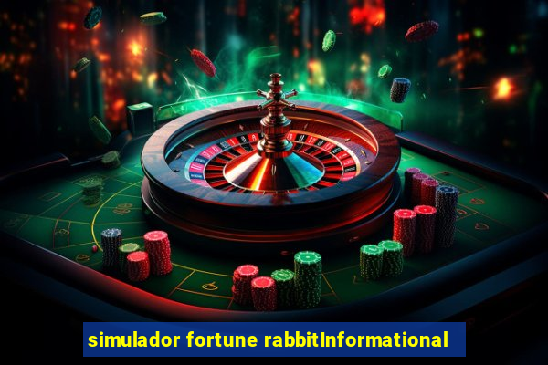 simulador fortune rabbitInformational