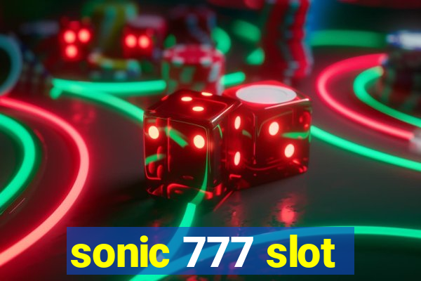 sonic 777 slot