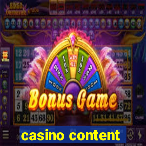 casino content