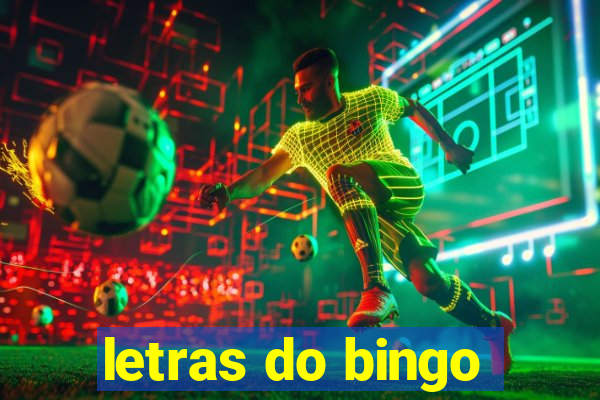 letras do bingo