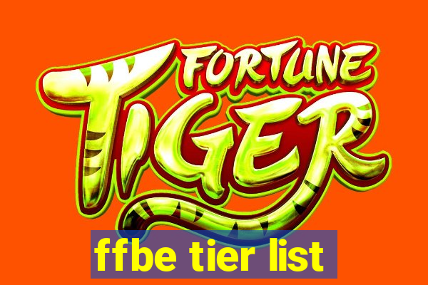 ffbe tier list