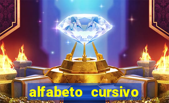 alfabeto cursivo pontilhado para imprimir pdf