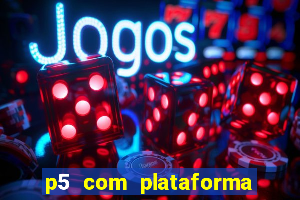 p5 com plataforma de jogos