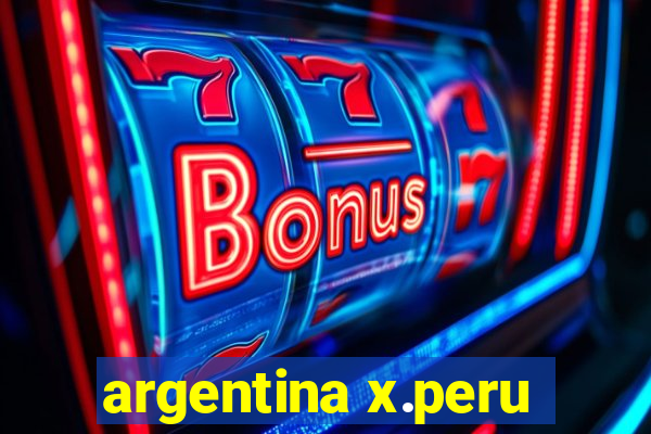 argentina x.peru