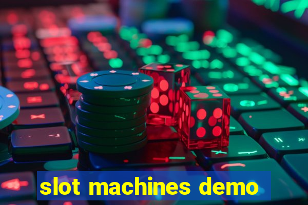 slot machines demo